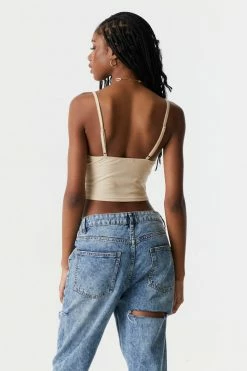 Stitches Ladies Tops Soft Ribbed Corset Tank Top 28 Stitches Ladies Tops Soft Ribbed Corset Tank Top