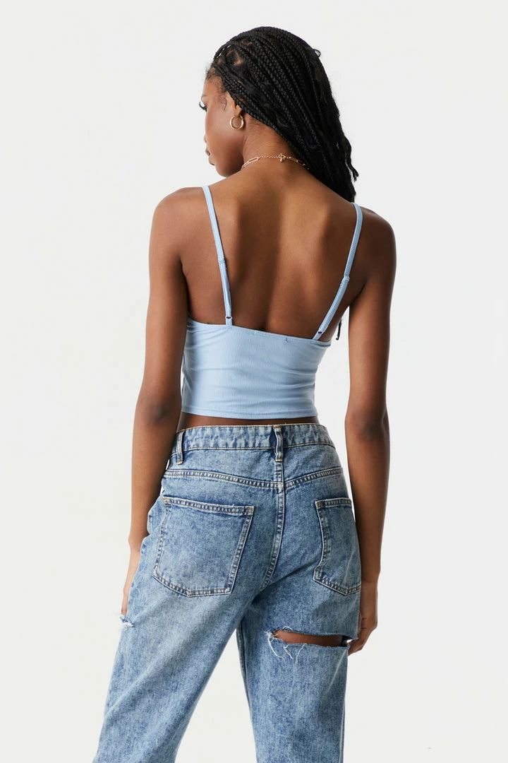 Stitches Ladies Tops Soft Ribbed Corset Tank Top 14 Stitches Ladies Tops Soft Ribbed Corset Tank Top