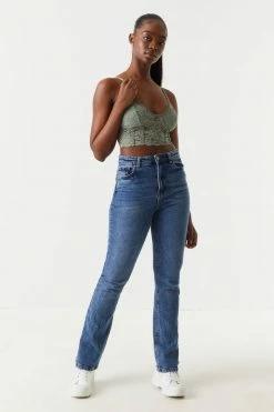 Stitches Ladies Lace Cropped Cami Corset Tops