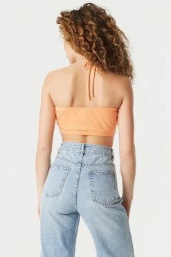 Stitches Ladies Soft Ribbed Crisscross Halter Bra Top 28 Stitches Ladies Soft Ribbed Crisscross Halter Bra Top