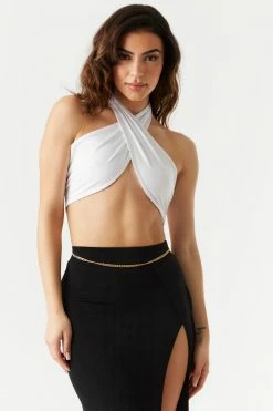 Stitches Ladies Tops Crossover High Neck Wrap Bra Top 15 Stitches Ladies Tops Crossover High Neck Wrap Bra Top