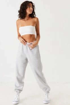 Stitches Ladies Bottoms Fleece Boyfriend Jogger