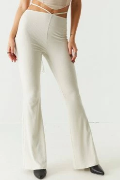 Stitches Ladies Soft Tie-Back Flare Pant 19 Stitches Ladies Soft Tie-Back Flare Pant