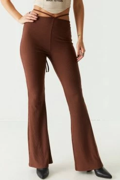 Stitches Ladies Soft Tie-Back Flare Pant