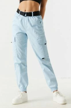 Stitches Ladies Belted Waist D-Ring Cargo Jogger 31 Stitches Ladies Belted Waist D-Ring Cargo Jogger