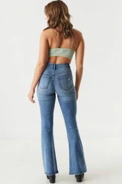 Stitches Ladies Refuge Jeans Refuge High-Rise Distressed Flare Jean 17 Stitches Ladies Refuge Jeans Refuge High-Rise Distressed Flare Jean