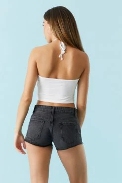 Stitches Ladies Refuge Distressed Low-Rise Denim Short 16 Stitches Ladies Refuge Distressed Low-Rise Denim Short