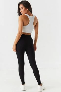 Stitches Ladies Bottoms Seamless Ribbed High-Rise Legging