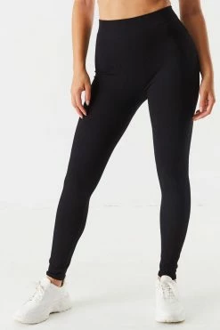 Stitches Ladies Bottoms Seamless Ribbed High-Rise Legging