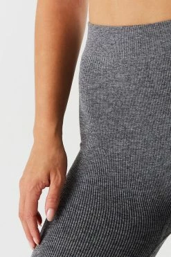 Stitches Ladies Bottoms Seamless Ribbed High-Rise Legging