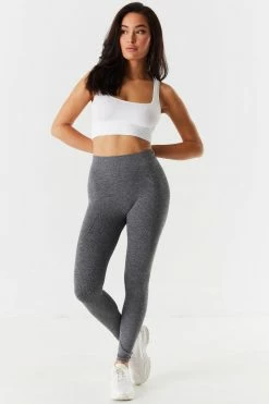 Stitches Ladies Bottoms Seamless Ribbed High-Rise Legging