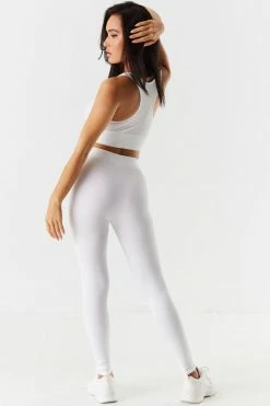 Stitches Ladies Bottoms Seamless Ribbed High-Rise Legging