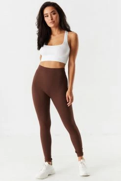 Stitches Ladies Bottoms Seamless Ribbed High-Rise Legging