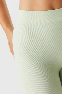 Stitches Ladies Bottoms Seamless Ribbed High-Rise Legging