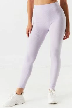 Stitches Ladies Bottoms Seamless Ribbed High-Rise Legging