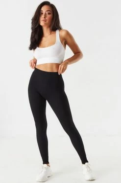 Stitches Ladies Bottoms Seamless Ribbed High-Rise Legging