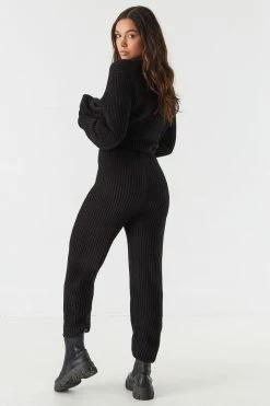 Stitches Ladies Ribbed Knit Jogger 18 Stitches Ladies Ribbed Knit Jogger