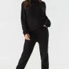 Stitches Ladies Ribbed Knit Jogger