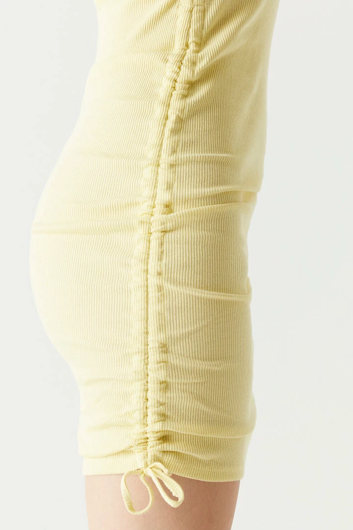 Stitches Ladies Soft Ribbed Side Ruched Muscle Cut Midi Dress 23 Stitches Ladies Soft Ribbed Side Ruched Muscle Cut Midi Dress