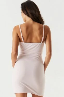 Stitches Ladies Milkmaid Self-Tie Front Cami Mini Dress