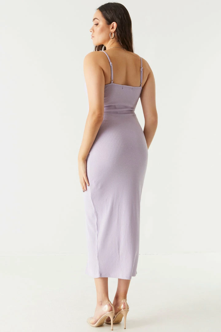 Stitches Ladies Ribbed Button Front Cami Maxi Dress Bodycon 12 Stitches Ladies Ribbed Button Front Cami Maxi Dress Bodycon