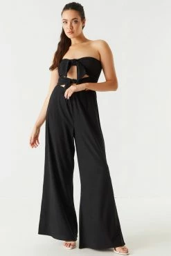 Stitches Ladies Double Knot Wide Leg Jumpsuit Jumpsuits + Rompers