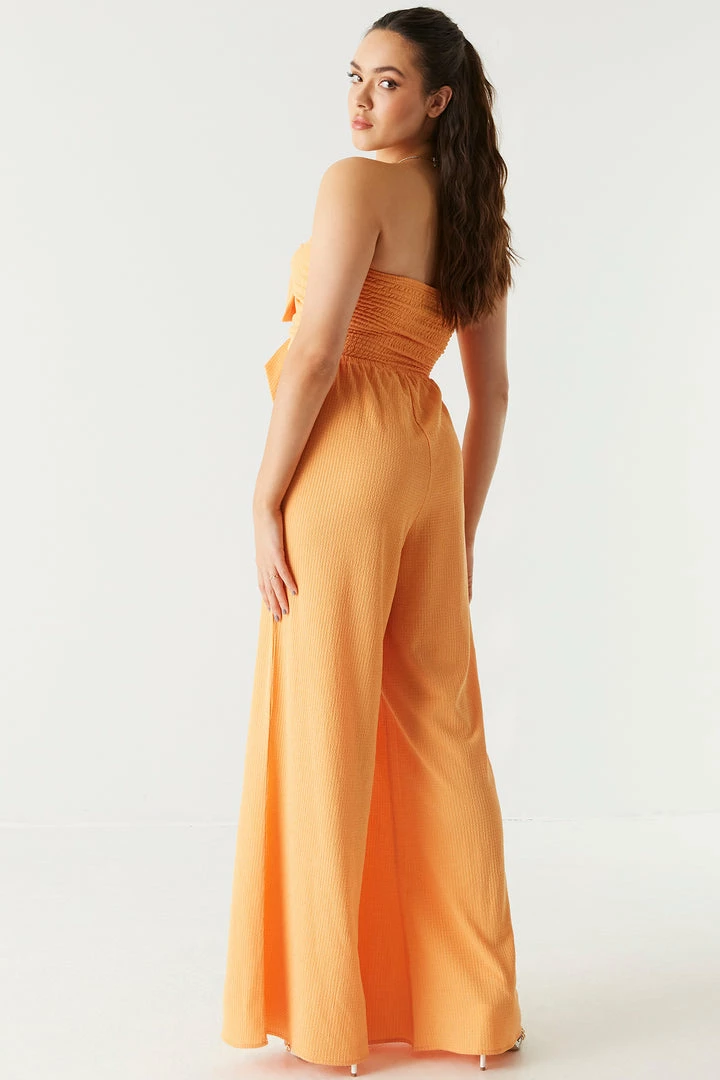 Stitches Ladies Double Knot Wide Leg Jumpsuit Jumpsuits + Rompers 8 Stitches Ladies Double Knot Wide Leg Jumpsuit Jumpsuits + Rompers