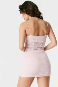 Stitches Ladies Ruched Mesh Mini Skirt 28 Stitches Ladies Ruched Mesh Mini Skirt