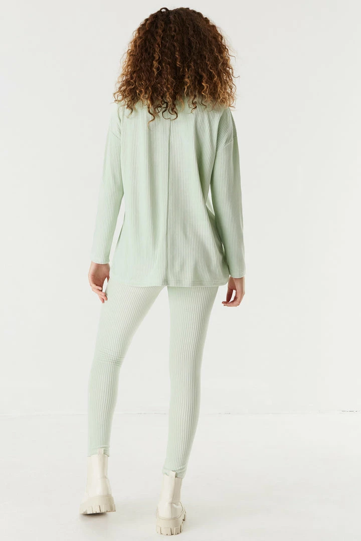 Stitches Ladies Ribbed Velvet Legging Bottoms 8 Stitches Ladies Ribbed Velvet Legging Bottoms