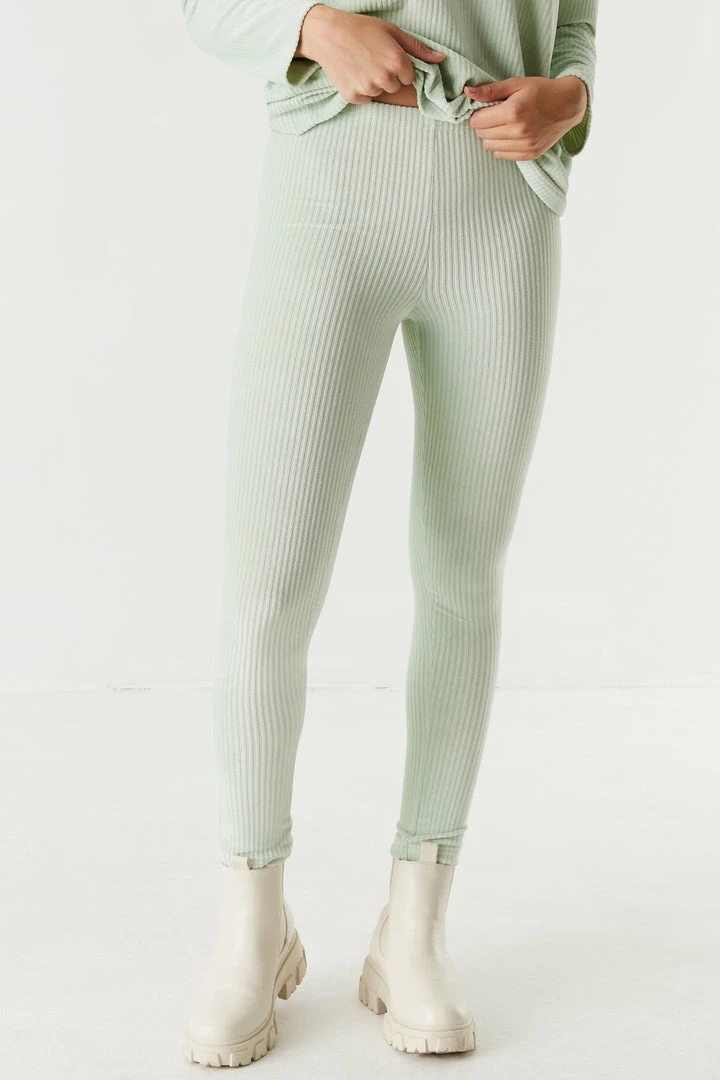 Stitches Ladies Ribbed Velvet Legging Bottoms 9 Stitches Ladies Ribbed Velvet Legging Bottoms