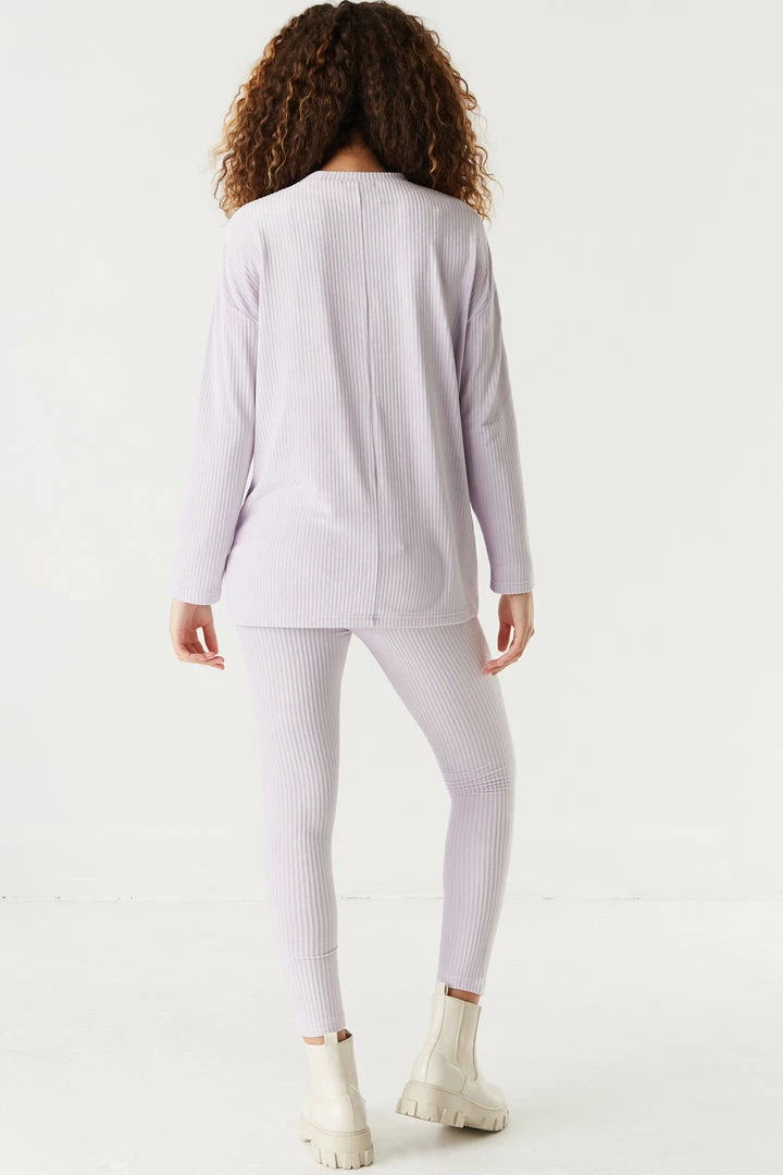 Stitches Ladies Ribbed Velvet Legging Bottoms 11 Stitches Ladies Ribbed Velvet Legging Bottoms