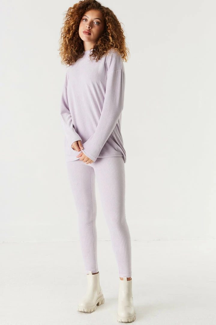 Stitches Ladies Ribbed Velvet Legging Bottoms 10 Stitches Ladies Ribbed Velvet Legging Bottoms