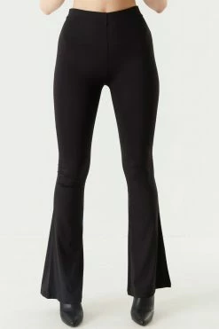 Stitches Ladies High-Rise Flare Pant Bottoms 11 Stitches Ladies High-Rise Flare Pant Bottoms