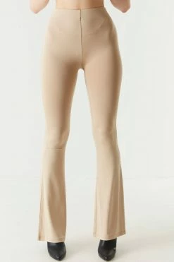 Stitches Ladies High-Rise Flare Pant Bottoms 16 Stitches Ladies High-Rise Flare Pant Bottoms