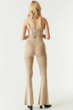 Stitches Ladies High-Rise Flare Pant Bottoms 17 Stitches Ladies High-Rise Flare Pant Bottoms