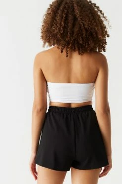 Stitches Ladies High-Rise Self-Tie Jogger Short