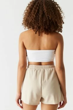 Stitches Ladies High-Rise Self-Tie Jogger Short