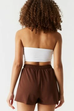 Stitches Ladies High-Rise Self-Tie Jogger Short