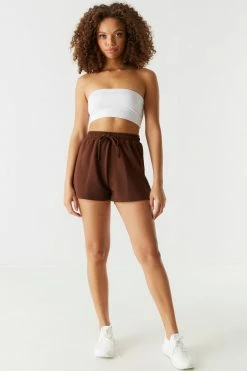 Stitches Ladies High-Rise Self-Tie Jogger Short