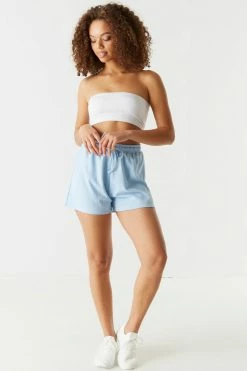 Stitches Ladies High-Rise Self-Tie Jogger Short