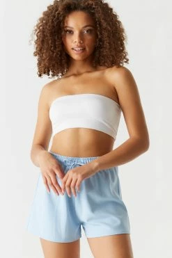 Stitches Ladies High-Rise Self-Tie Jogger Short