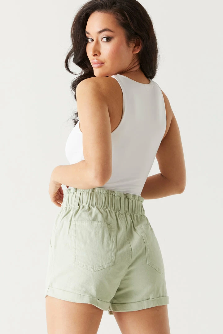 Stitches Ladies Twill Paperbag Short Bottoms 14 Stitches Ladies Twill Paperbag Short Bottoms