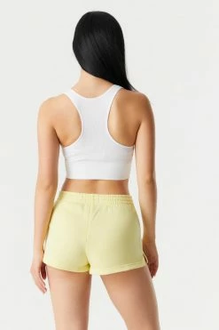 Stitches Ladies Bottoms Pull-On Fleece Sweat Short