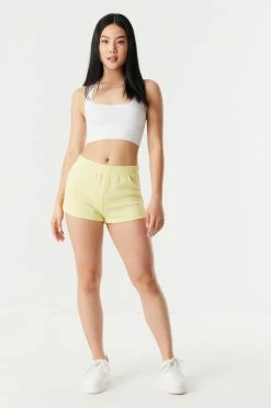 Stitches Ladies Bottoms Pull-On Fleece Sweat Short