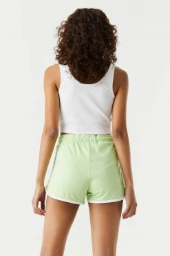 Stitches Ladies Bottoms Contrast Piping Dolphin Short