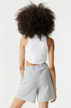 Stitches Ladies High-Rise Fleece Basketball Short Bottoms