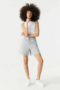 Stitches Ladies High-Rise Fleece Basketball Short Bottoms