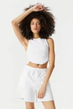 Stitches Ladies High-Rise Fleece Basketball Short Bottoms