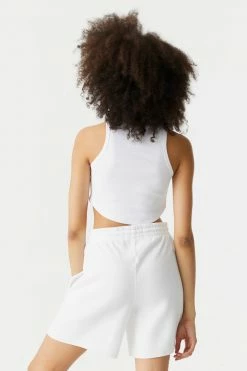 Stitches Ladies High-Rise Fleece Basketball Short Bottoms