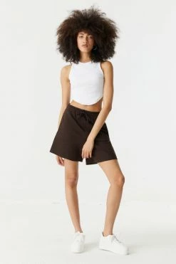 Stitches Ladies High-Rise Fleece Basketball Short Bottoms